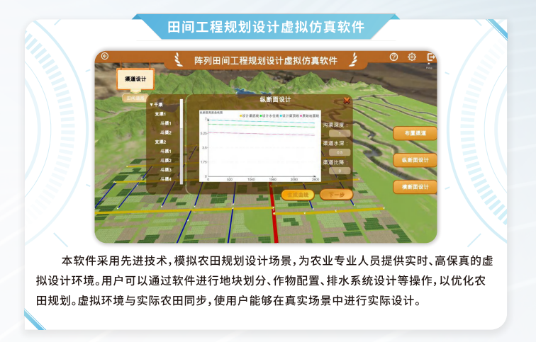 田间工程规划设计虚拟仿真软件，VR